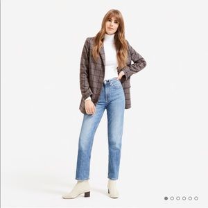 Everlane super straight jean - medium blue